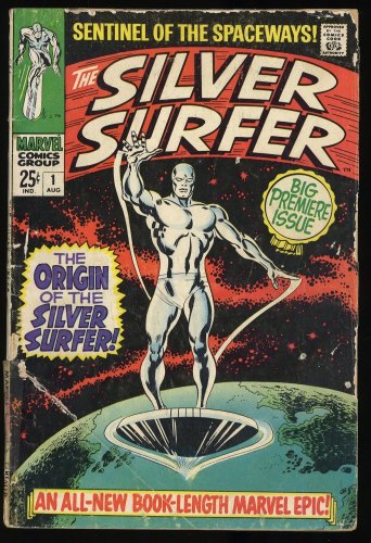 Cover Scan: Silver Surfer (1968) #1 FA/GD 1.5 Origin Issue 1st Solo Title! - Item ID #346054