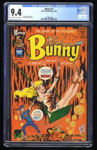 Cover Scan: Bunny #7 CGC NM 9.4 Off White to White - Item ID #358489