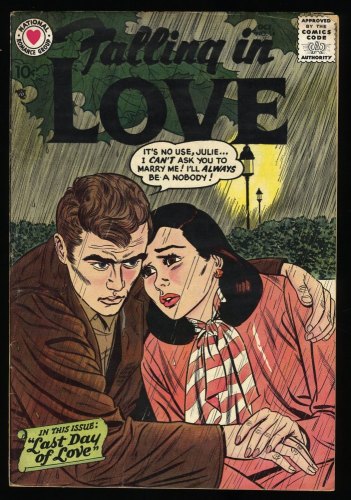 Cover Scan: Falling In Love #14 FN- 5.5 DC Silver Age Romance! - Item ID #367202