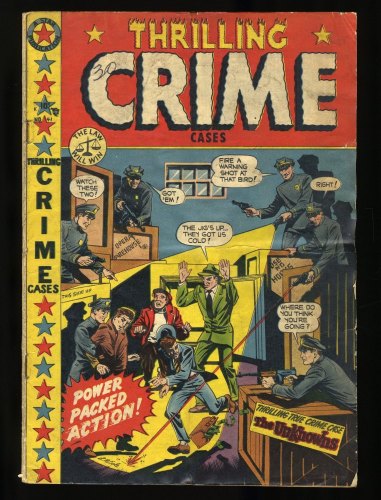 Cover Scan: Thrilling Crime Cases #41 VG+ 4.5 L.B. Cole Cover! 1st Issue! - Item ID #367433