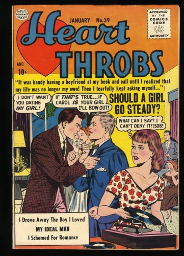 Cover Scan: Heart Throbs #39 FN+ 6.5 - Item ID #367474