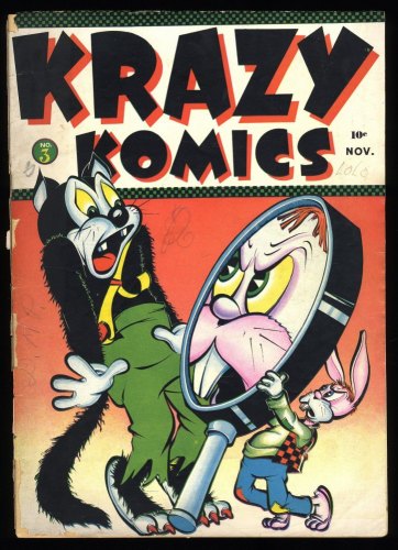 Cover Scan: Krazy Komics (1942) #3 Fair 1.0 Cover Art Chad Grothkopf!!! - Item ID #368960