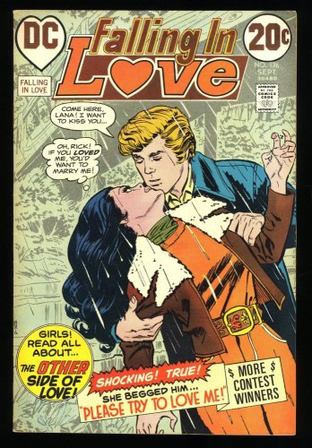 Cover Scan: Falling In Love #136 VF- 7.5 - Item ID #368982