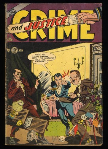 Cover Scan: Crime and Justice #14 VG- 3.5 - Item ID #368988