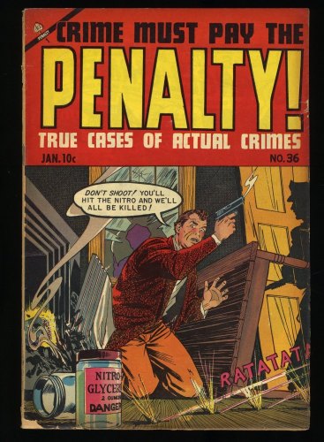 Cover Scan: Crime Must Pay the Penalty (1948) #36 VG+ 4.5 - Item ID #369015