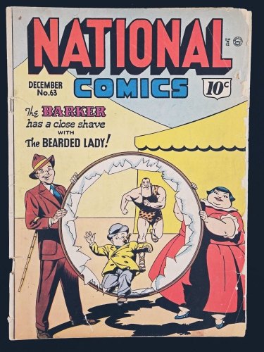 Cover Scan: National Comics #63 GD- 1.8 - Item ID #369154