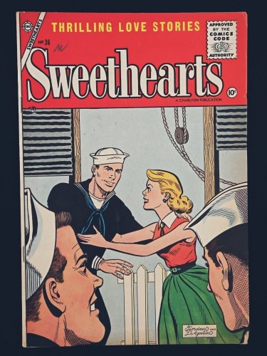 Cover Scan: Sweethearts #36 FN- 5.5 Dick Giordano Art Charlton Romance! - Item ID #369174