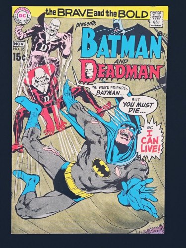 Cover Scan: Brave And The Bold #86 VF+ 8.5 Batman Deadman Neal Adams ! - Item ID #369185
