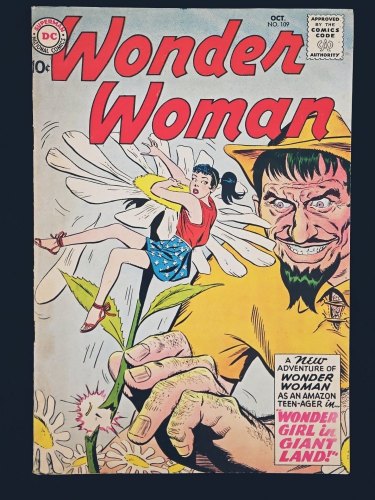 Cover Scan: Wonder Woman #109 VG/FN 5.0 Wonder Girl In Giant Land! Ross Andru! - Item ID #369477
