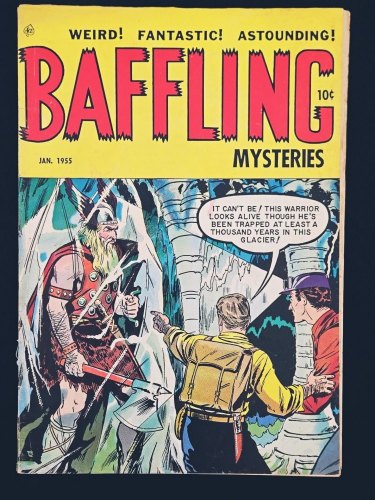 Cover Scan: Baffling Mysteries #24 VG+ 4.5 - Item ID #369488