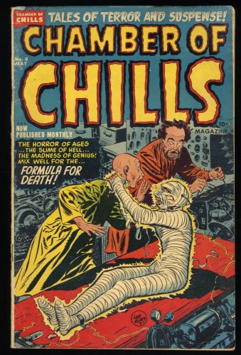 Cover Scan: Chamber Of Chills (1951) #8 VG 4.0 - Item ID #370446