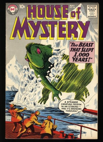 Cover Scan: House Of Mystery #86 VF- 7.5 - Item ID #370729