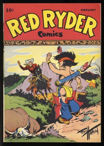 Cover Scan: Red Ryder Comics #55 VF- 7.5 - Item ID #370737