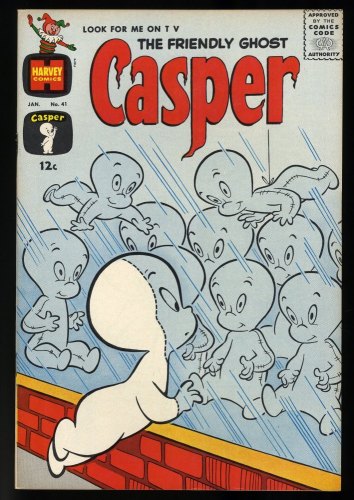 Cover Scan: Casper The Friendly Ghost #41 VF+ 8.5 - Item ID #370740