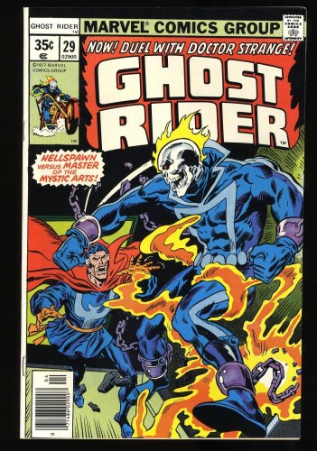 Cover Scan: Ghost Rider #29 NM- 9.2 Vs. Doctor Strange! - Item ID #371361