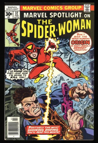Cover Scan: Marvel Spotlight #32 VF+ 8.5 1st Appearance of Spider-Woman! - Item ID #371419