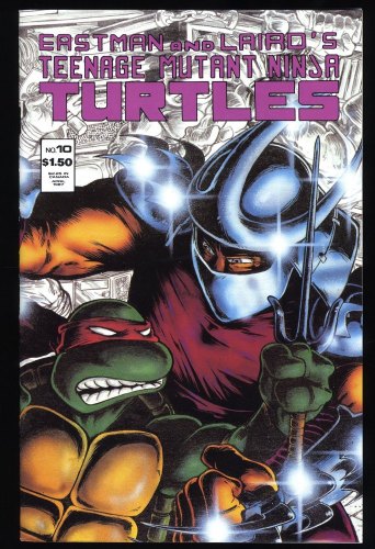 Cover Scan: Teenage Mutant Ninja Turtles #10 NM+ 9.6 Shredder Casey Jones! - Item ID #372187