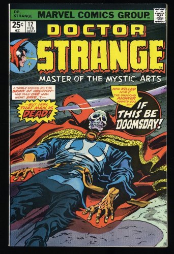 Cover Scan: Doctor Strange #12 NM 9.4 Final Curtain! Skeleton Cover! - Item ID #372269