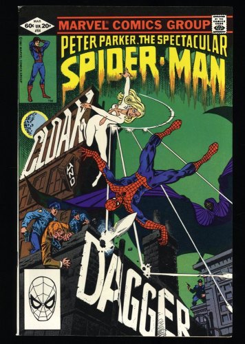 Cover Scan: Spectacular Spider-Man #64 VF 8.0 1st Appearance Cloak and Dagger! - Item ID #373038