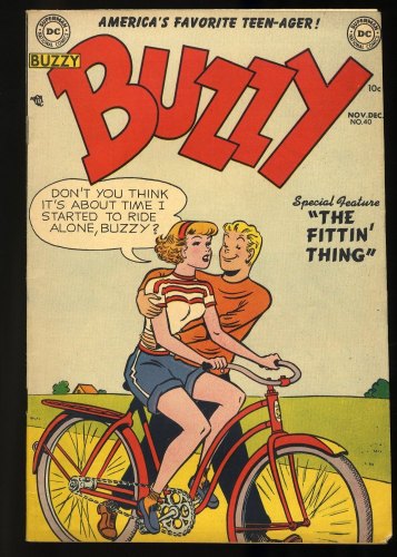 Cover Scan: Buzzy #40 FN 6.0 Golden Age Humor! - Item ID #373494