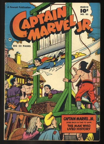 Cover Scan: Captain Marvel Jr.  #83 FN- 5.5 Fawcett Golden Age! - Item ID #373524