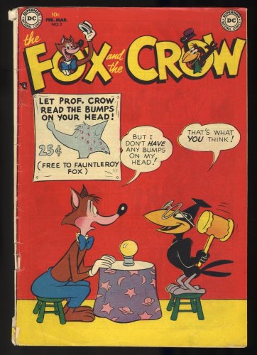 Cover Scan: Fox and the Crow (1952) #2 GD/VG 3.0 - Item ID #373527