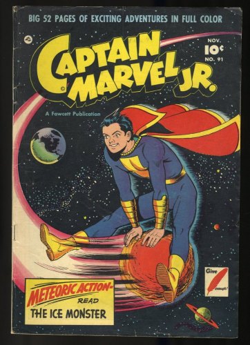 Cover Scan: Captain Marvel Jr.  #91 VG+ 4.5 - Item ID #373529