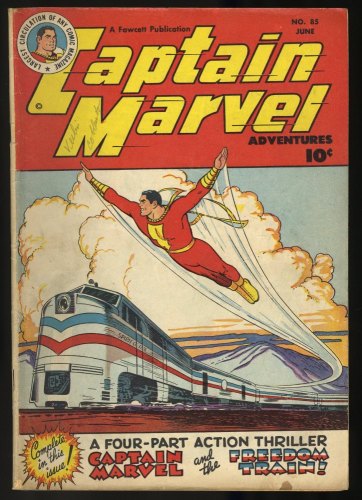 Cover Scan: Captain Marvel Adventures #85 VG+ 4.5 Golden Age Shazam! - Item ID #373531