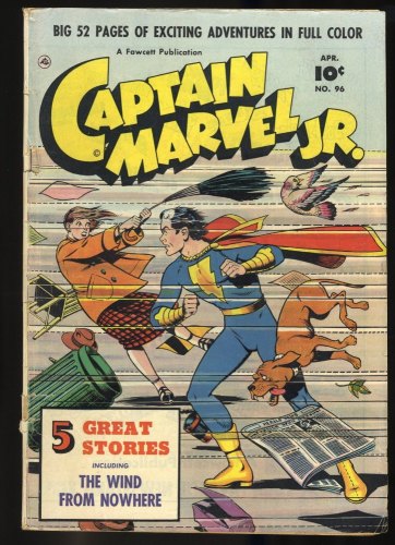 Cover Scan: Captain Marvel Jr.  #96 VG 4.0 - Item ID #373543