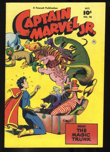 Cover Scan: Captain Marvel Jr.  #90 FN+ 6.5 - Item ID #373546