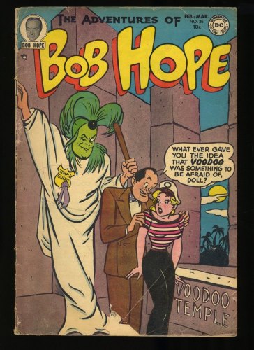 Cover Scan: Adventures of Bob Hope #25 VG 4.0 Owen Fitzgerald Cover - Item ID #373552