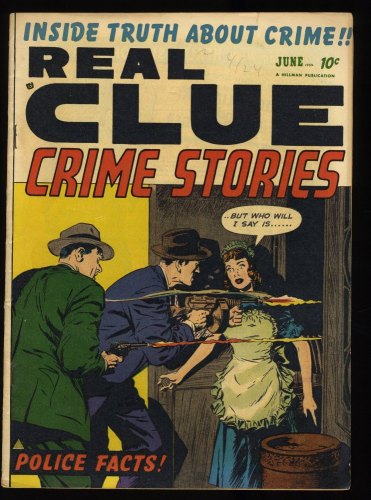 Cover Scan: Real Clue Crime Stories v7 #4 FN 6.0 - Item ID #374191