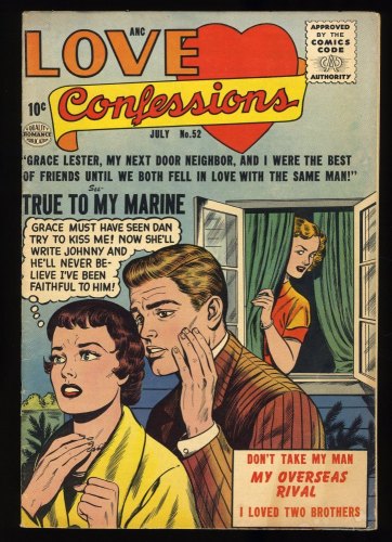 Cover Scan: Love Confessions #52 FN- 5.5 - Item ID #374206