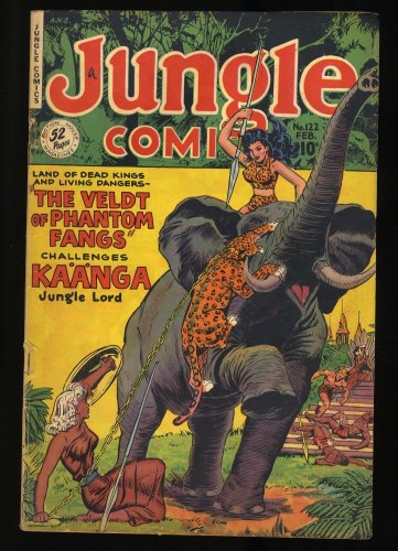 Cover Scan: Jungle Comics #122 VG 4.0 - Item ID #374417