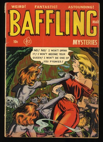 Cover Scan: Baffling Mysteries #14 GD/VG 3.0 - Item ID #374434