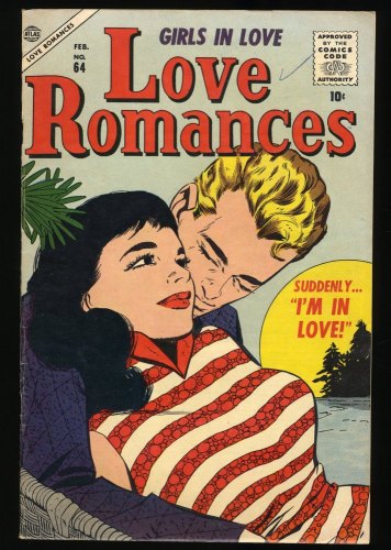 Cover Scan: Love Romances #64 FN 6.0 - Item ID #374448