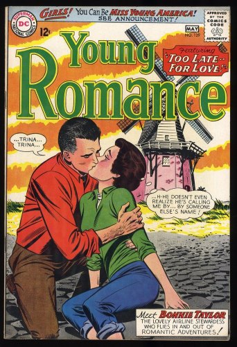 Cover Scan: Young Romance #129 VF- 7.5 - Item ID #374453