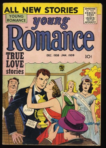 Cover Scan: Young Romance #97 GD/VG 3.0 Jack Kirby Cover! - Item ID #374456