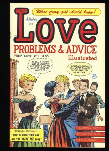 Cover Scan: True Love Problems and Advice Illustrated #4 VF- 7.5 - Item ID #374465