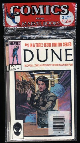 Cover Scan: Dune #1 Thru 3 Sealed Polybagged 3-Pack Near Mint! - Item ID #375171