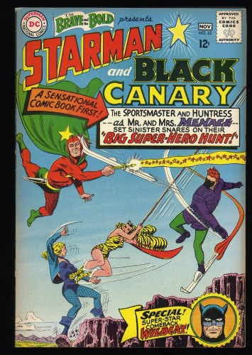 Cover Scan: Brave And The Bold #62 FN+ 6.5 Starman! Black Canary! - Item ID #375185