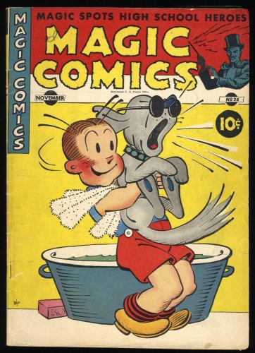 Cover Scan: Magic Comics #28 VG+ 4.5 - Item ID #375201