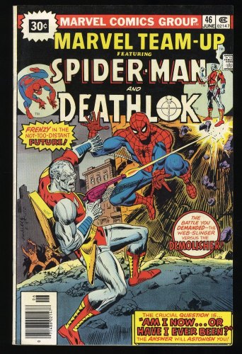 Cover Scan: Marvel Team-up #46 VF- 7.5 30 Cent Variant Spider-Man, Deathlok! - Item ID #375208