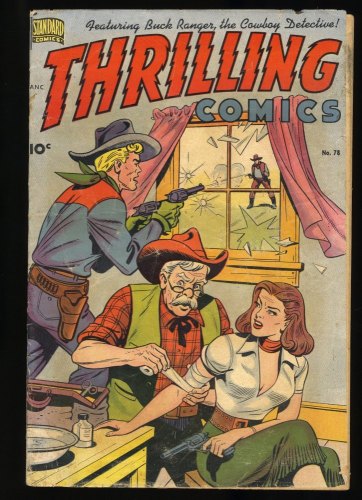 Cover Scan: Thrilling Comics #78 VG- 3.5 Cover Art by Alex Schomburg!!! - Item ID #375211