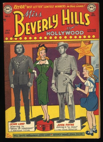 Cover Scan: Miss Beverly Hills of Hollywood #3 FN+ 6.5 Cover Art by Bob Oksner! - Item ID #375224