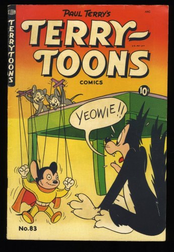 Cover Scan: Terry-Toons Comics #83 FN- 5.5 Mighty Mouse, Gandy Goose! - Item ID #376243