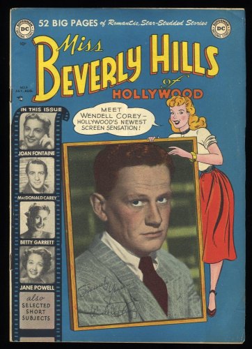 Cover Scan: Miss Beverly Hills of Hollywood #9 FN- 5.5 Cover Art by Bob Oksner! - Item ID #376256