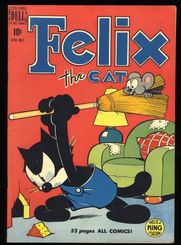 Cover Scan: Felix the Cat #14 FN/VF 7.0 Art by Otto Messmer/Joe Oriolo - Item ID #376273