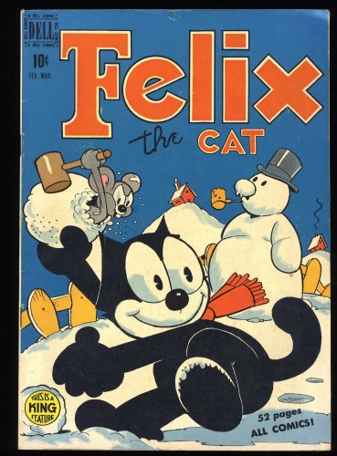 Cover Scan: Felix the Cat #13 FN+ 6.5 Art by Otto Messmer/Joe Oriolo - Item ID #376276