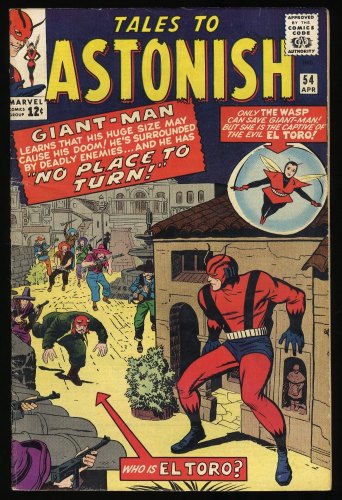 Cover Scan: Tales To Astonish #54 FN- 5.5 1st Appearance El Toro! - Item ID #376527